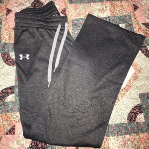 Gray Under Armour sweatpants size SMALL